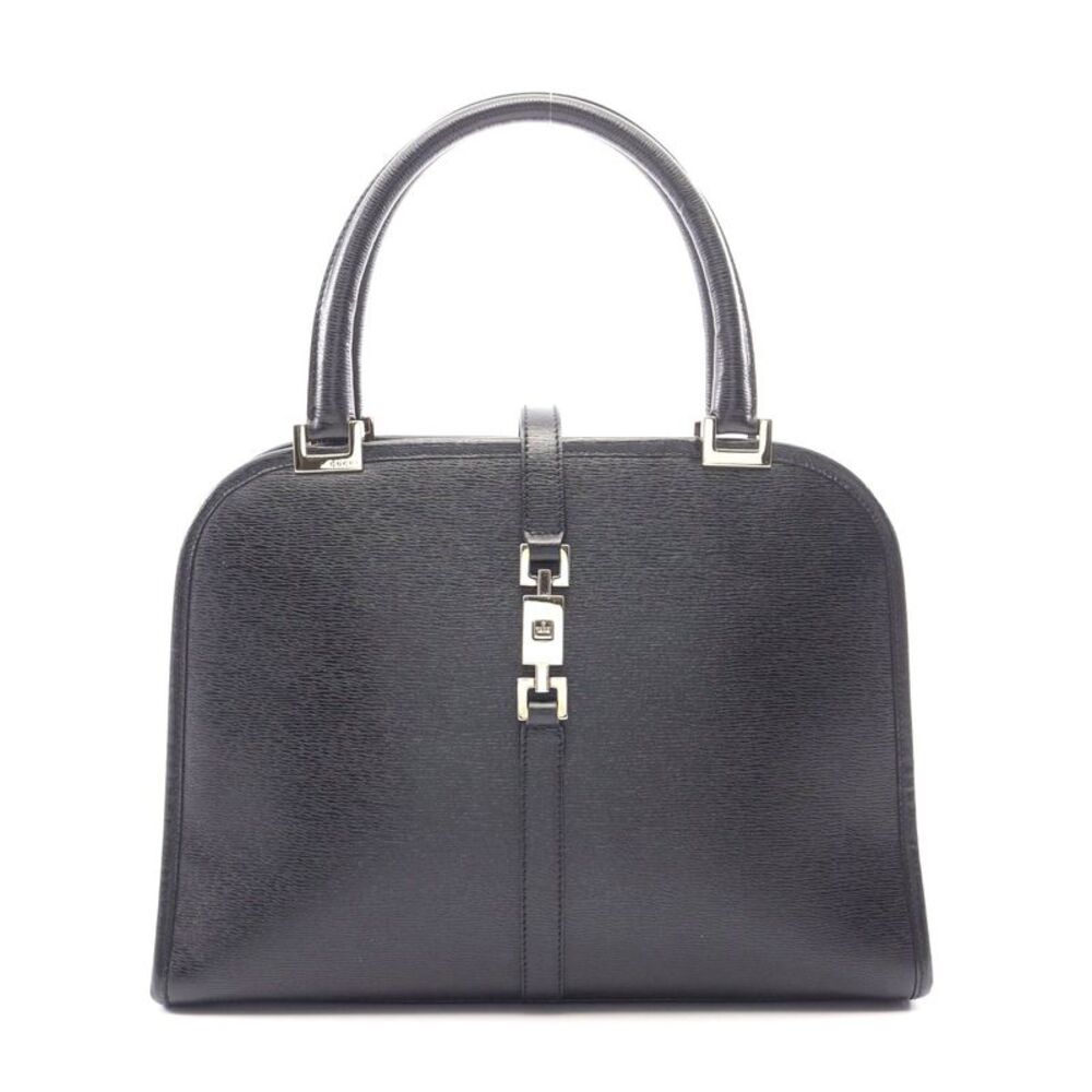 Gucci Jackie Leather Handbag Black